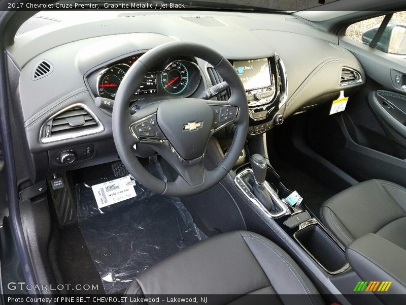 Graphite Metallic / Jet Black 2017 Chevrolet Cruze Premier