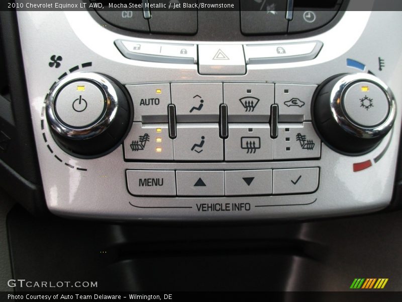 Mocha Steel Metallic / Jet Black/Brownstone 2010 Chevrolet Equinox LT AWD