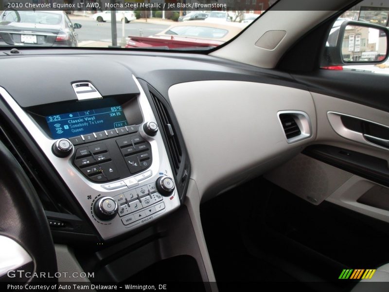 Mocha Steel Metallic / Jet Black/Brownstone 2010 Chevrolet Equinox LT AWD