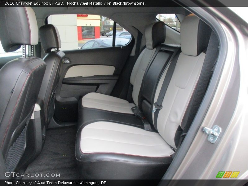 Mocha Steel Metallic / Jet Black/Brownstone 2010 Chevrolet Equinox LT AWD