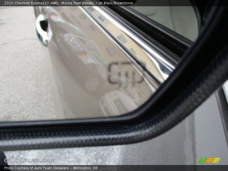 Mocha Steel Metallic / Jet Black/Brownstone 2010 Chevrolet Equinox LT AWD