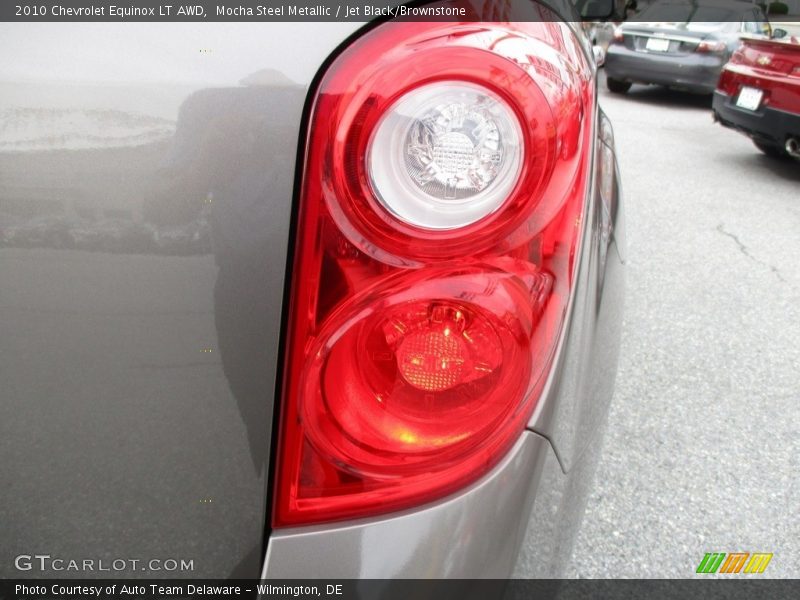 Mocha Steel Metallic / Jet Black/Brownstone 2010 Chevrolet Equinox LT AWD