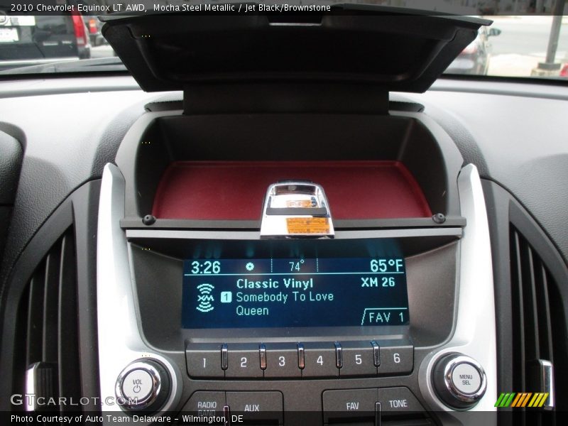 Mocha Steel Metallic / Jet Black/Brownstone 2010 Chevrolet Equinox LT AWD