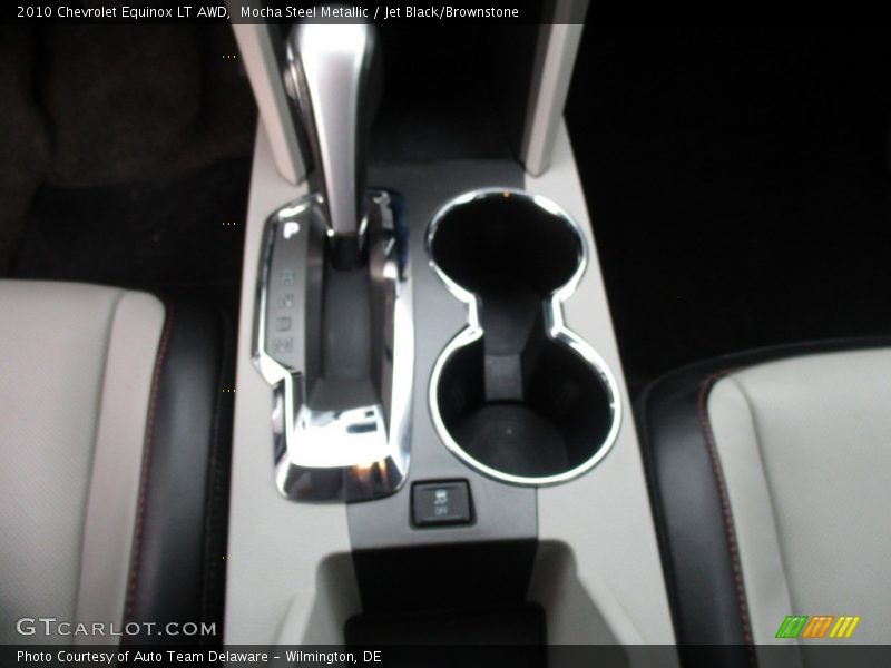 Mocha Steel Metallic / Jet Black/Brownstone 2010 Chevrolet Equinox LT AWD