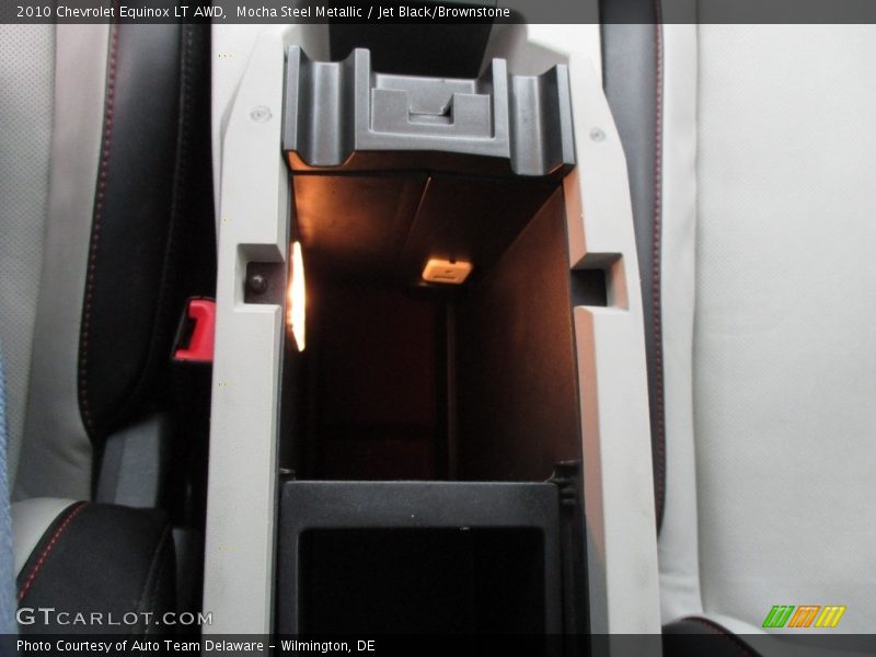 Mocha Steel Metallic / Jet Black/Brownstone 2010 Chevrolet Equinox LT AWD