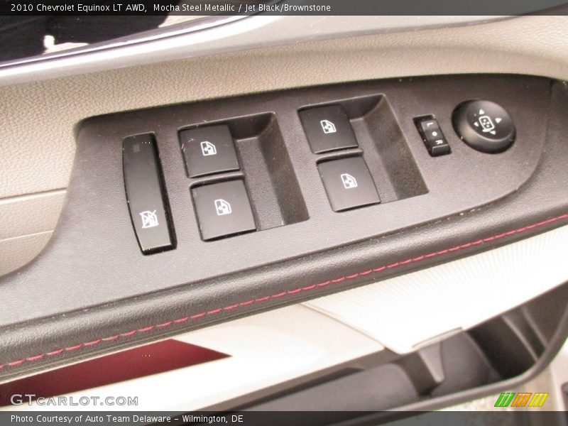 Mocha Steel Metallic / Jet Black/Brownstone 2010 Chevrolet Equinox LT AWD