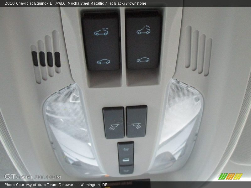 Mocha Steel Metallic / Jet Black/Brownstone 2010 Chevrolet Equinox LT AWD