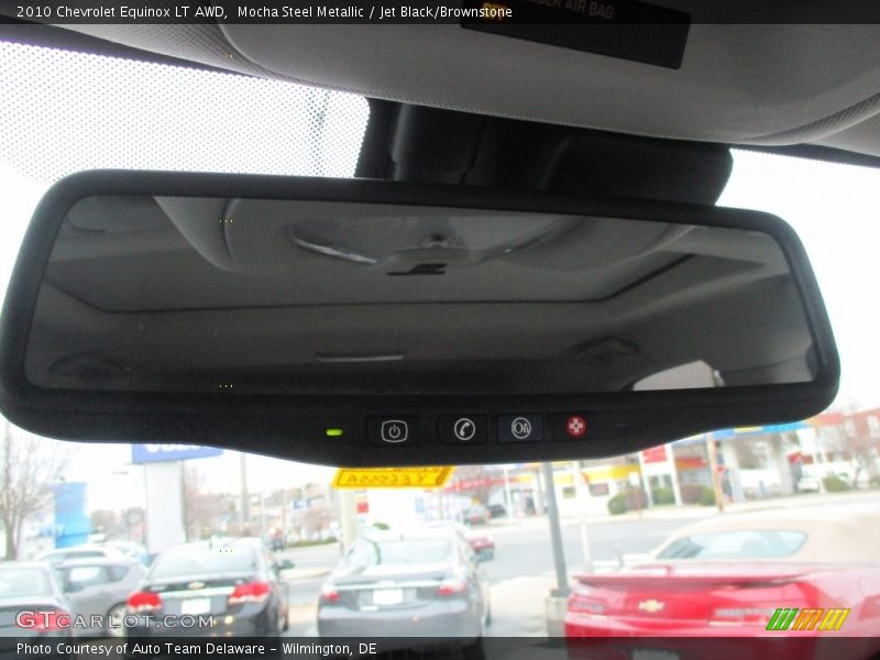 Mocha Steel Metallic / Jet Black/Brownstone 2010 Chevrolet Equinox LT AWD