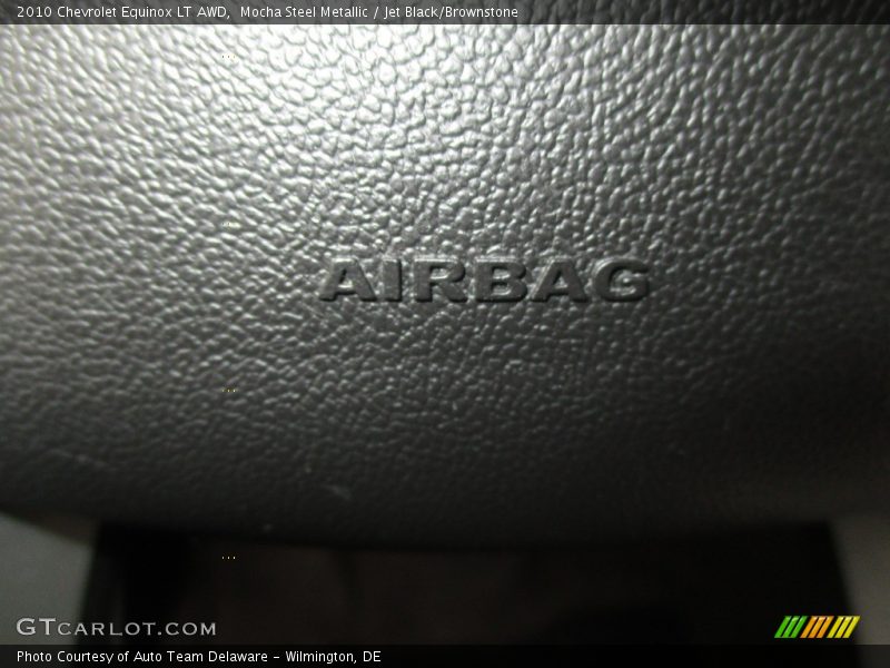 Mocha Steel Metallic / Jet Black/Brownstone 2010 Chevrolet Equinox LT AWD