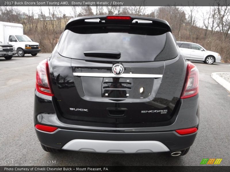 Ebony Twilight Metallic / Ebony 2017 Buick Encore Sport Touring AWD