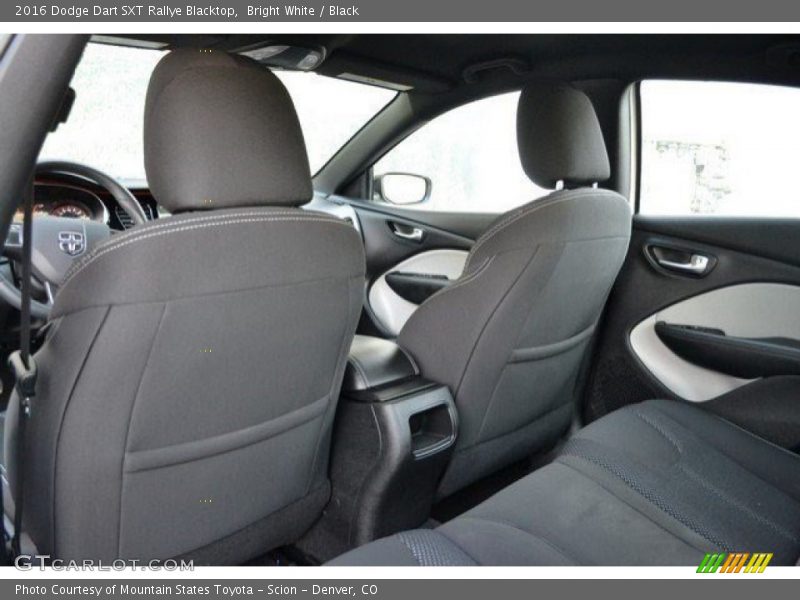 Bright White / Black 2016 Dodge Dart SXT Rallye Blacktop