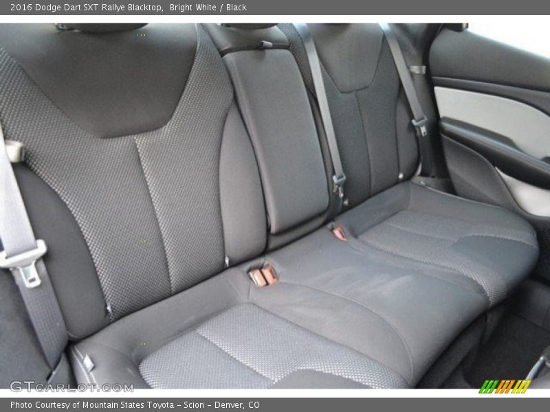 Bright White / Black 2016 Dodge Dart SXT Rallye Blacktop