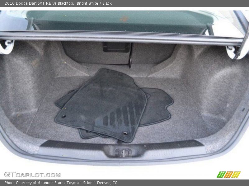 Bright White / Black 2016 Dodge Dart SXT Rallye Blacktop