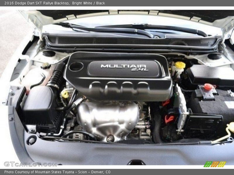 Bright White / Black 2016 Dodge Dart SXT Rallye Blacktop