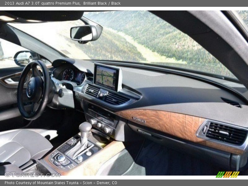 Brilliant Black / Black 2013 Audi A7 3.0T quattro Premium Plus