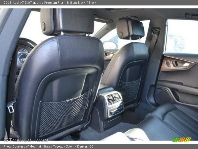 Brilliant Black / Black 2013 Audi A7 3.0T quattro Premium Plus