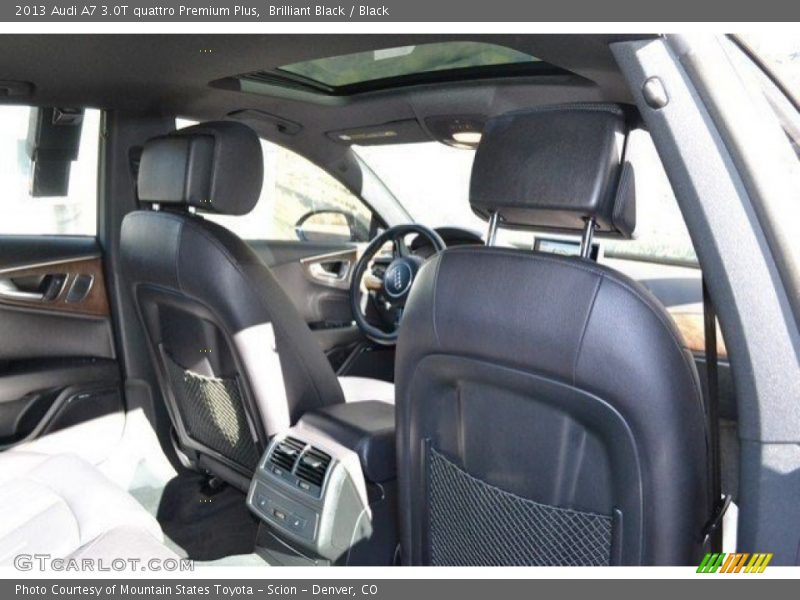 Brilliant Black / Black 2013 Audi A7 3.0T quattro Premium Plus