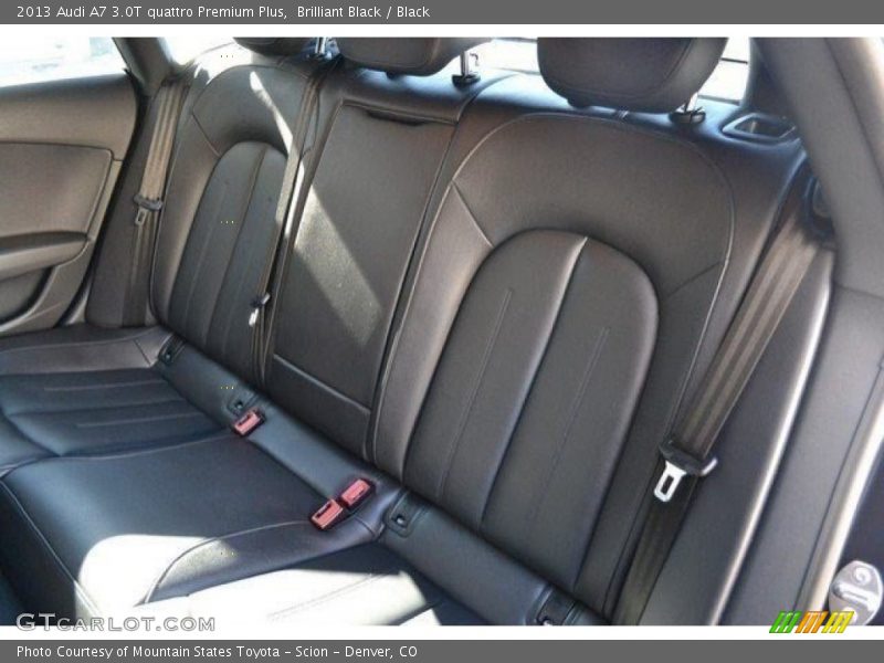 Brilliant Black / Black 2013 Audi A7 3.0T quattro Premium Plus