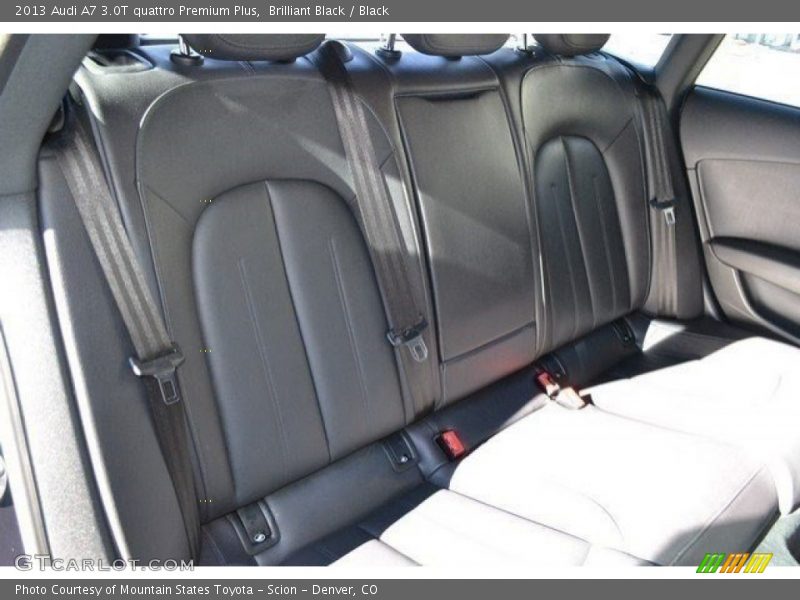 Brilliant Black / Black 2013 Audi A7 3.0T quattro Premium Plus
