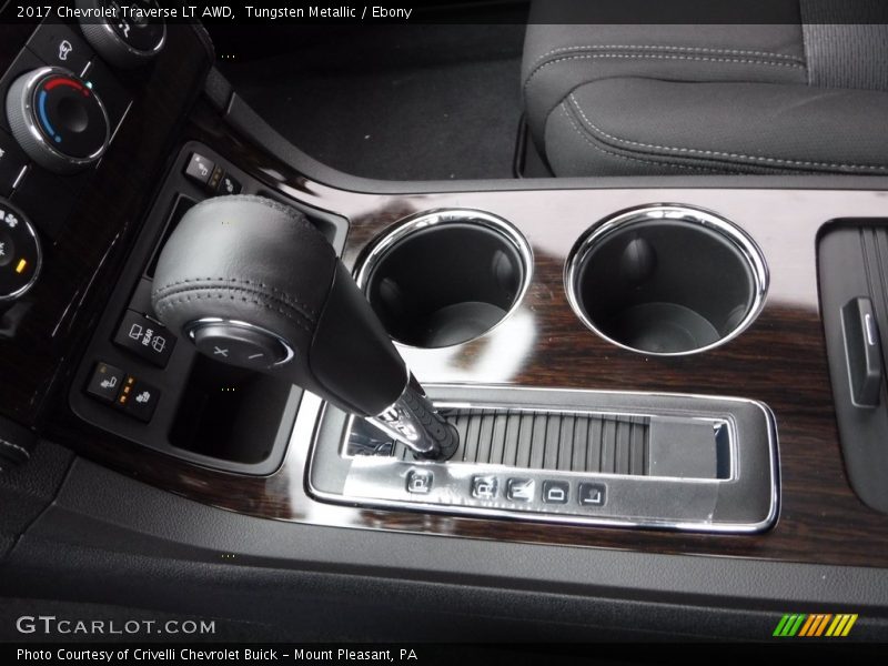 Tungsten Metallic / Ebony 2017 Chevrolet Traverse LT AWD