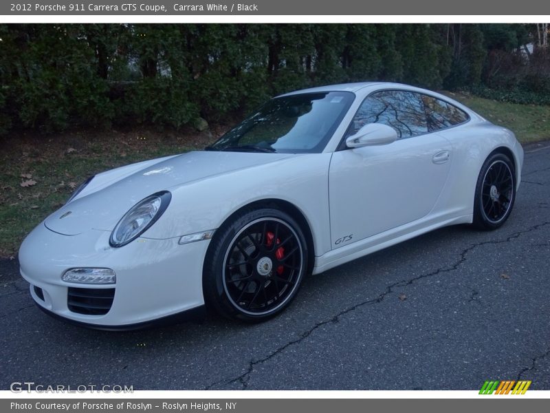 Carrara White / Black 2012 Porsche 911 Carrera GTS Coupe