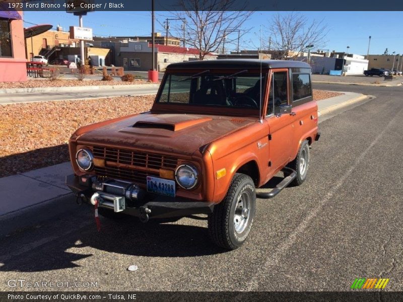 Copper / Black 1973 Ford Bronco 4x4