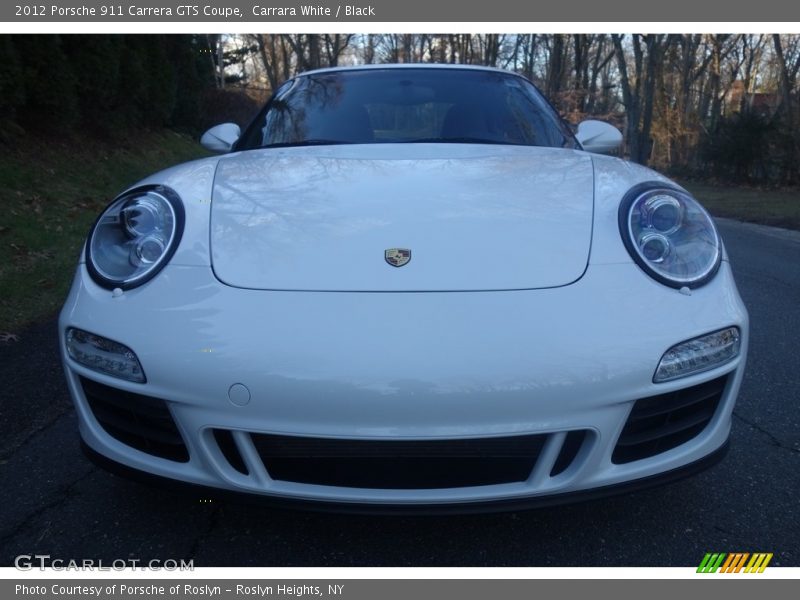 Carrara White / Black 2012 Porsche 911 Carrera GTS Coupe
