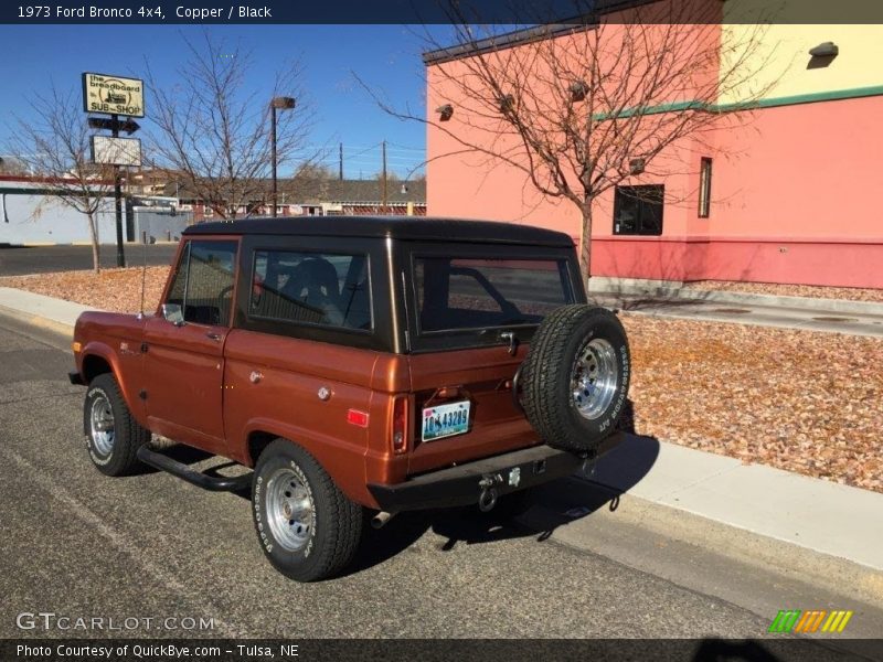 Copper / Black 1973 Ford Bronco 4x4
