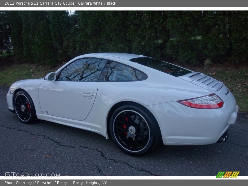 Carrara White / Black 2012 Porsche 911 Carrera GTS Coupe