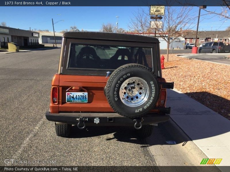 Copper / Black 1973 Ford Bronco 4x4
