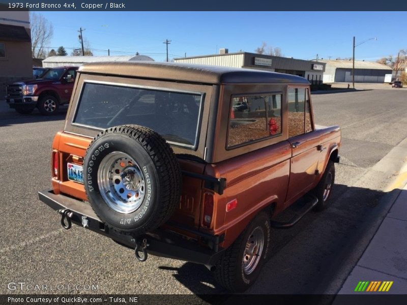 Copper / Black 1973 Ford Bronco 4x4