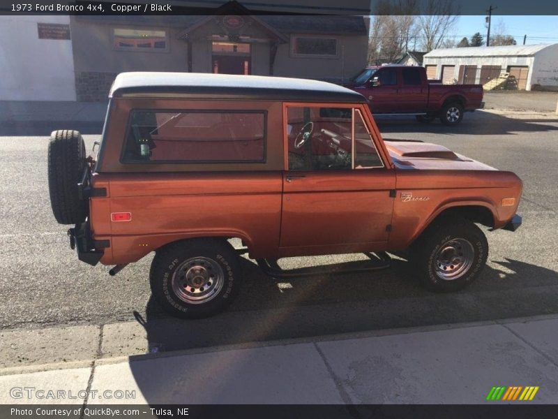 Copper / Black 1973 Ford Bronco 4x4