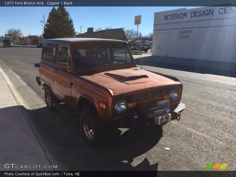 Copper / Black 1973 Ford Bronco 4x4
