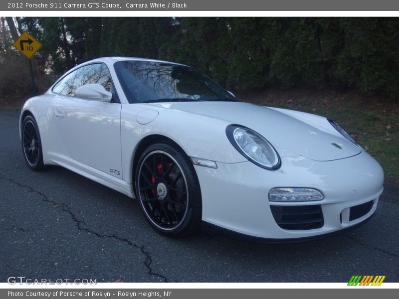 Carrara White / Black 2012 Porsche 911 Carrera GTS Coupe
