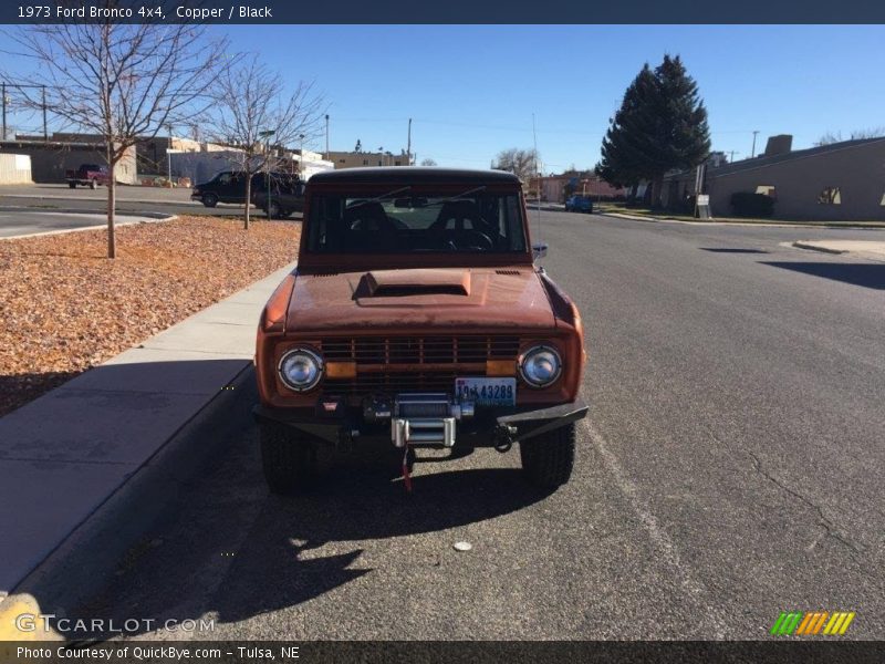 Copper / Black 1973 Ford Bronco 4x4