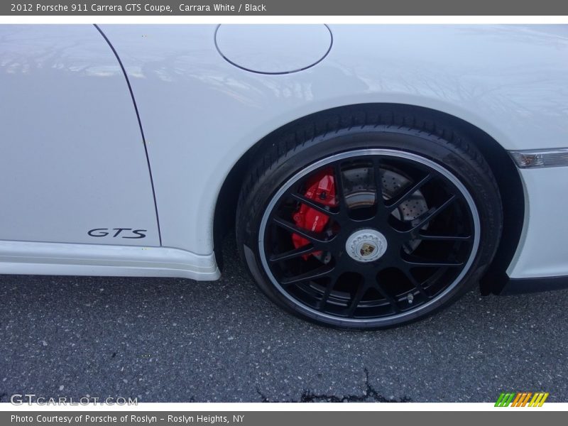 Carrara White / Black 2012 Porsche 911 Carrera GTS Coupe