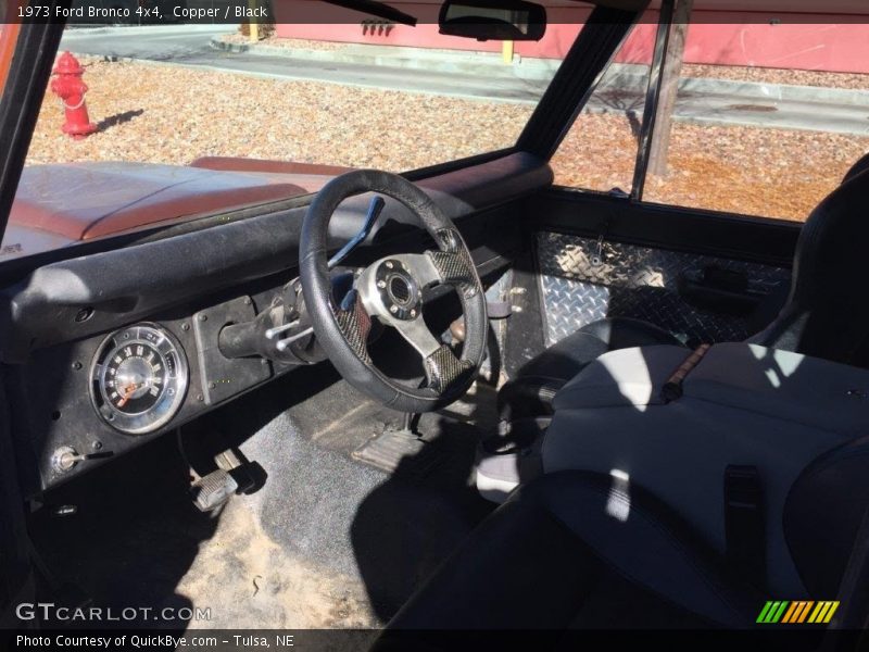 Copper / Black 1973 Ford Bronco 4x4