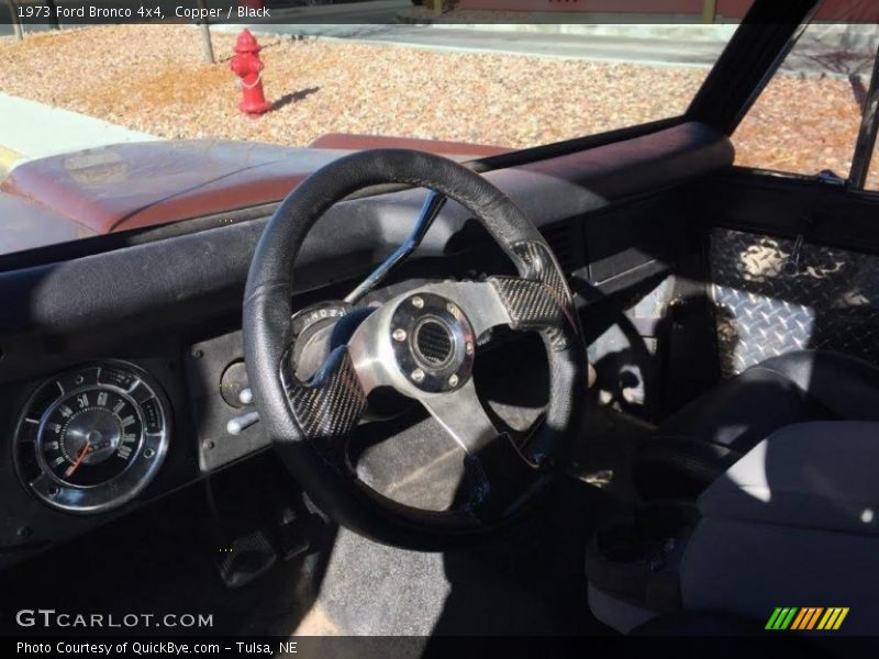 Copper / Black 1973 Ford Bronco 4x4