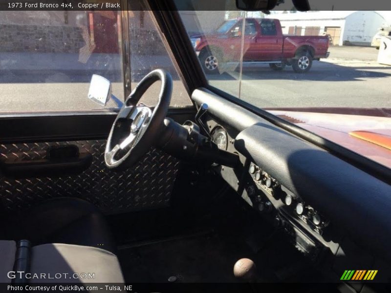 Copper / Black 1973 Ford Bronco 4x4