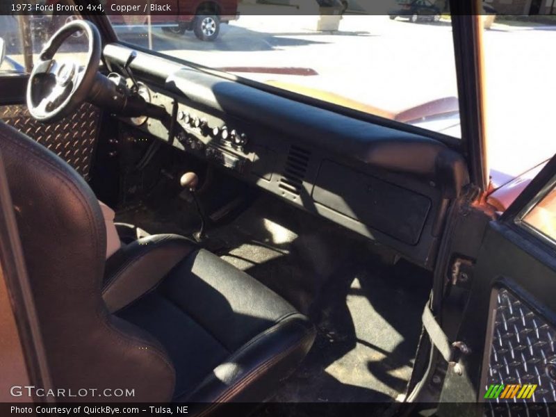 Copper / Black 1973 Ford Bronco 4x4
