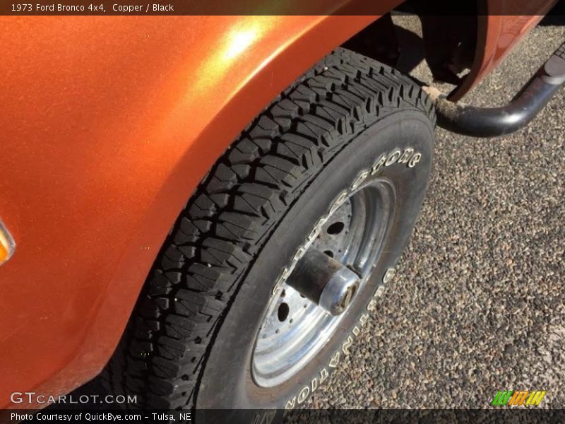 Copper / Black 1973 Ford Bronco 4x4