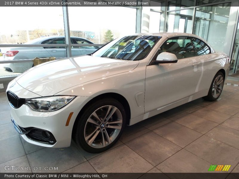 Front 3/4 View of 2017 4 Series 430i xDrive Convertible