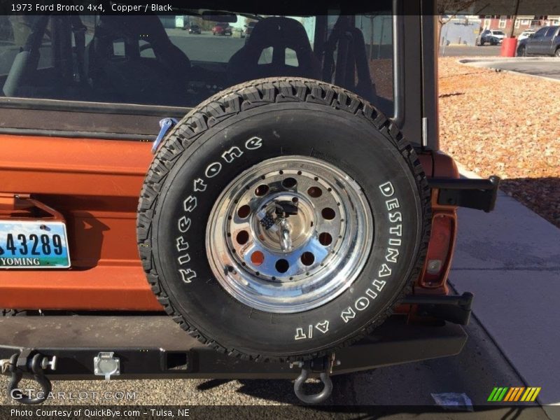 Copper / Black 1973 Ford Bronco 4x4