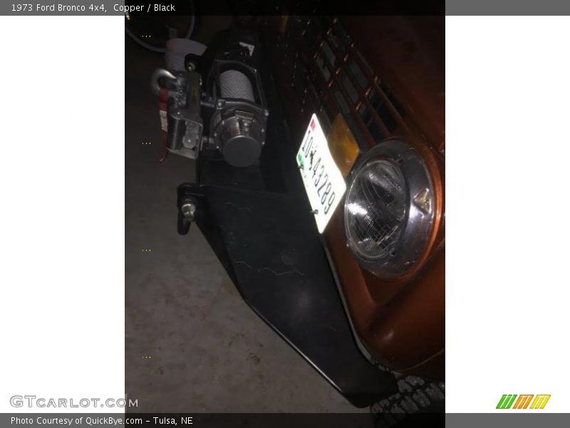 Copper / Black 1973 Ford Bronco 4x4