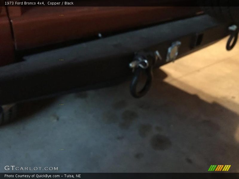 Copper / Black 1973 Ford Bronco 4x4