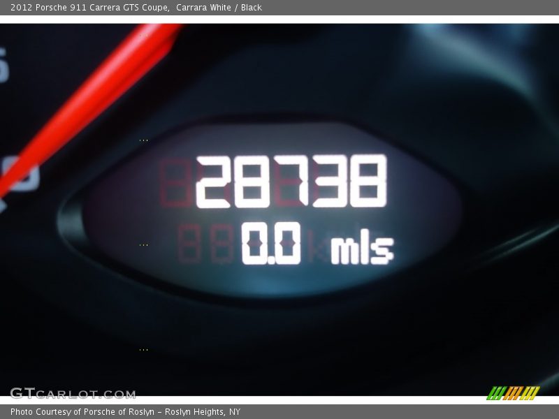 Carrara White / Black 2012 Porsche 911 Carrera GTS Coupe