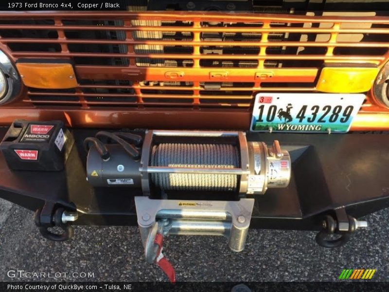 Copper / Black 1973 Ford Bronco 4x4