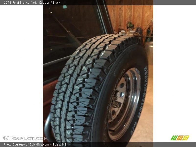 Copper / Black 1973 Ford Bronco 4x4