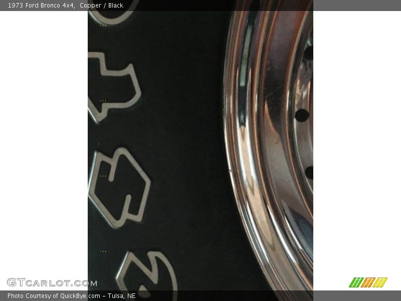 Copper / Black 1973 Ford Bronco 4x4