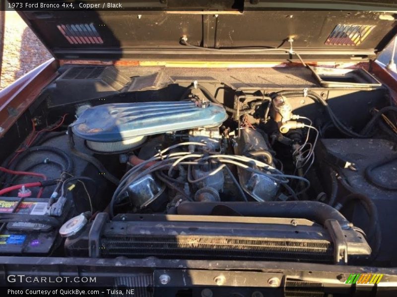 Copper / Black 1973 Ford Bronco 4x4
